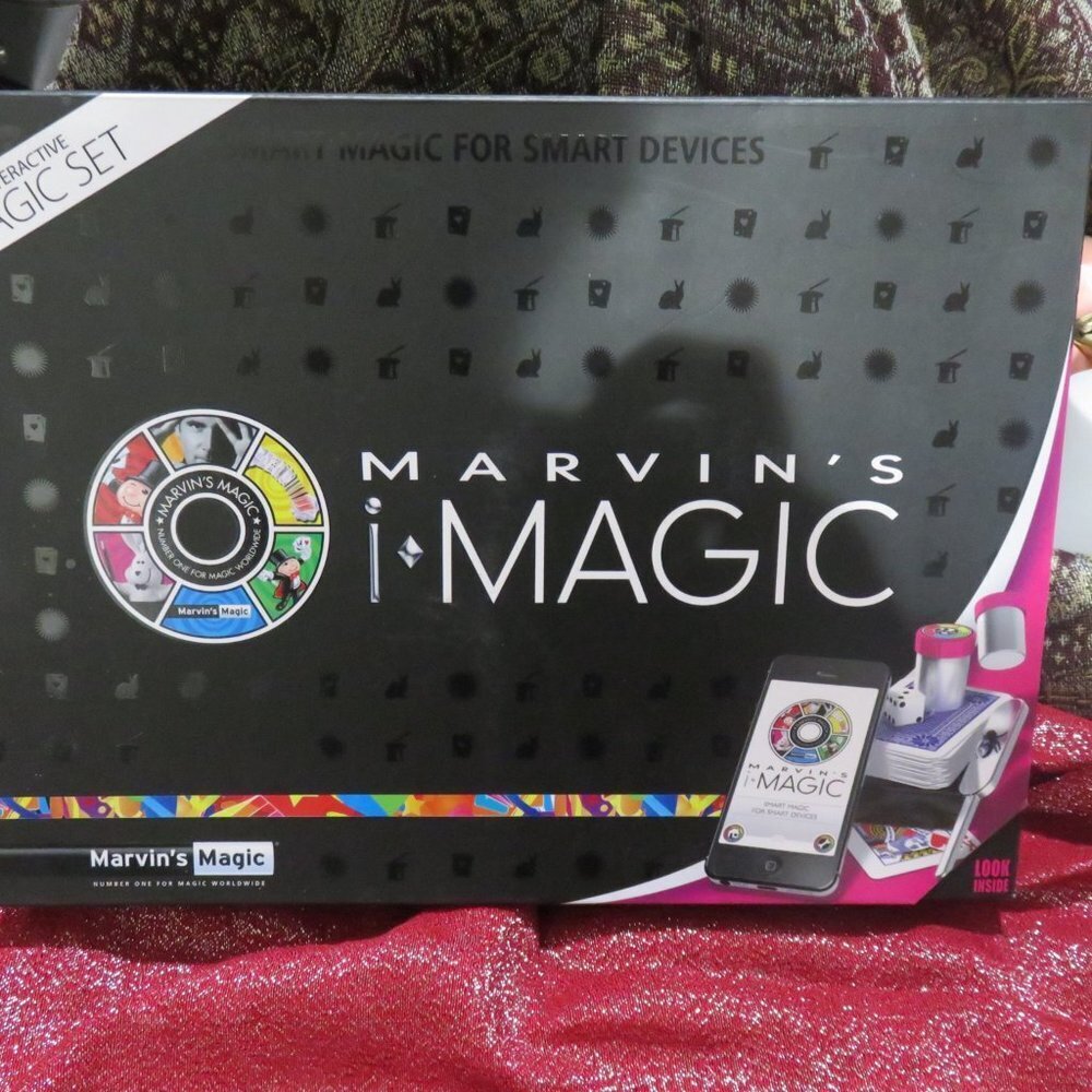 Marvins iMagic Smart phone interactive magic set Illusions